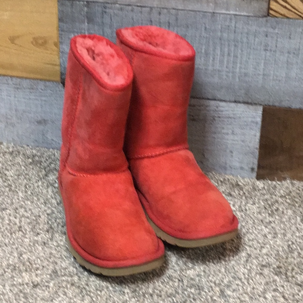 Red UGG Classic Boots
